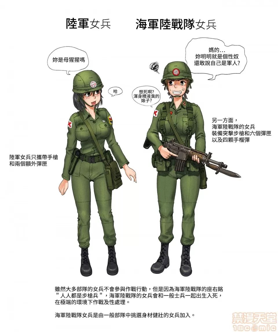 女兵地狱 第49页