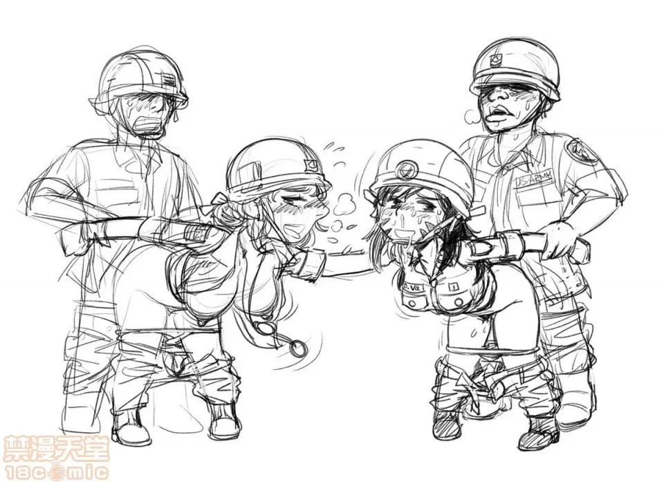 女兵地狱 第124页