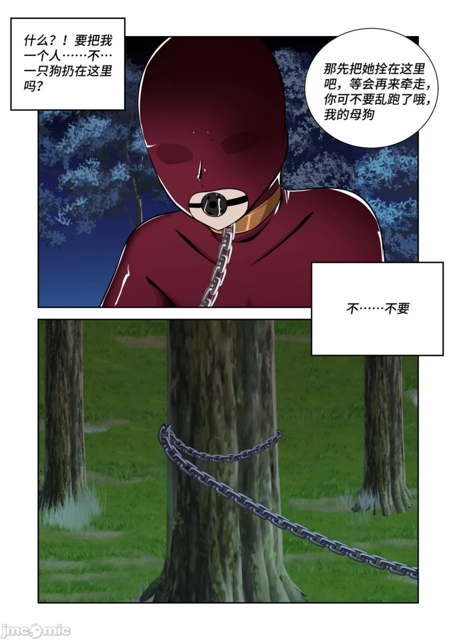 被胁迫犬化的胶衣女忍 第12页