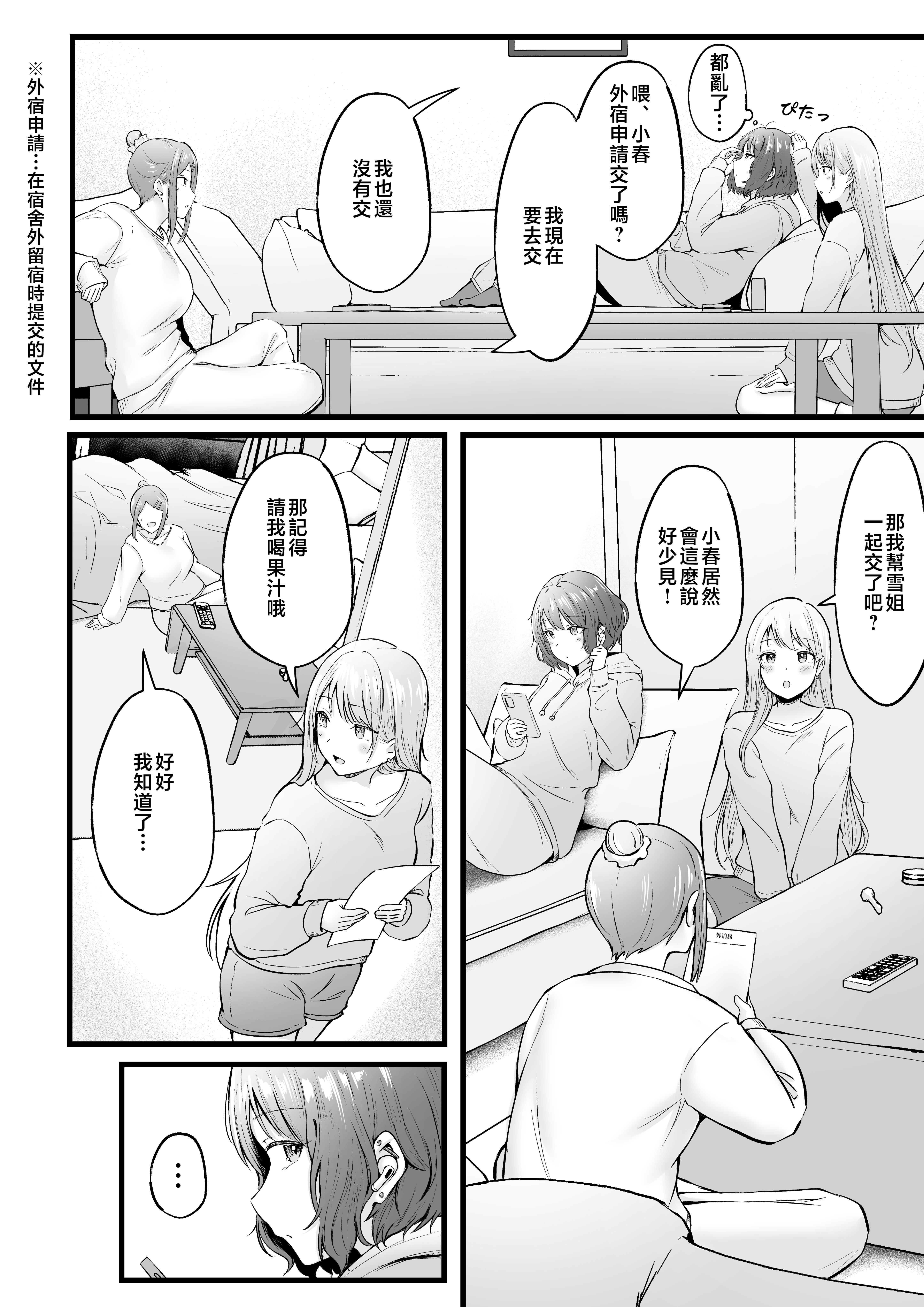 女子宿舍管理人的我被辣妹宿舍生们牵着走 第62页