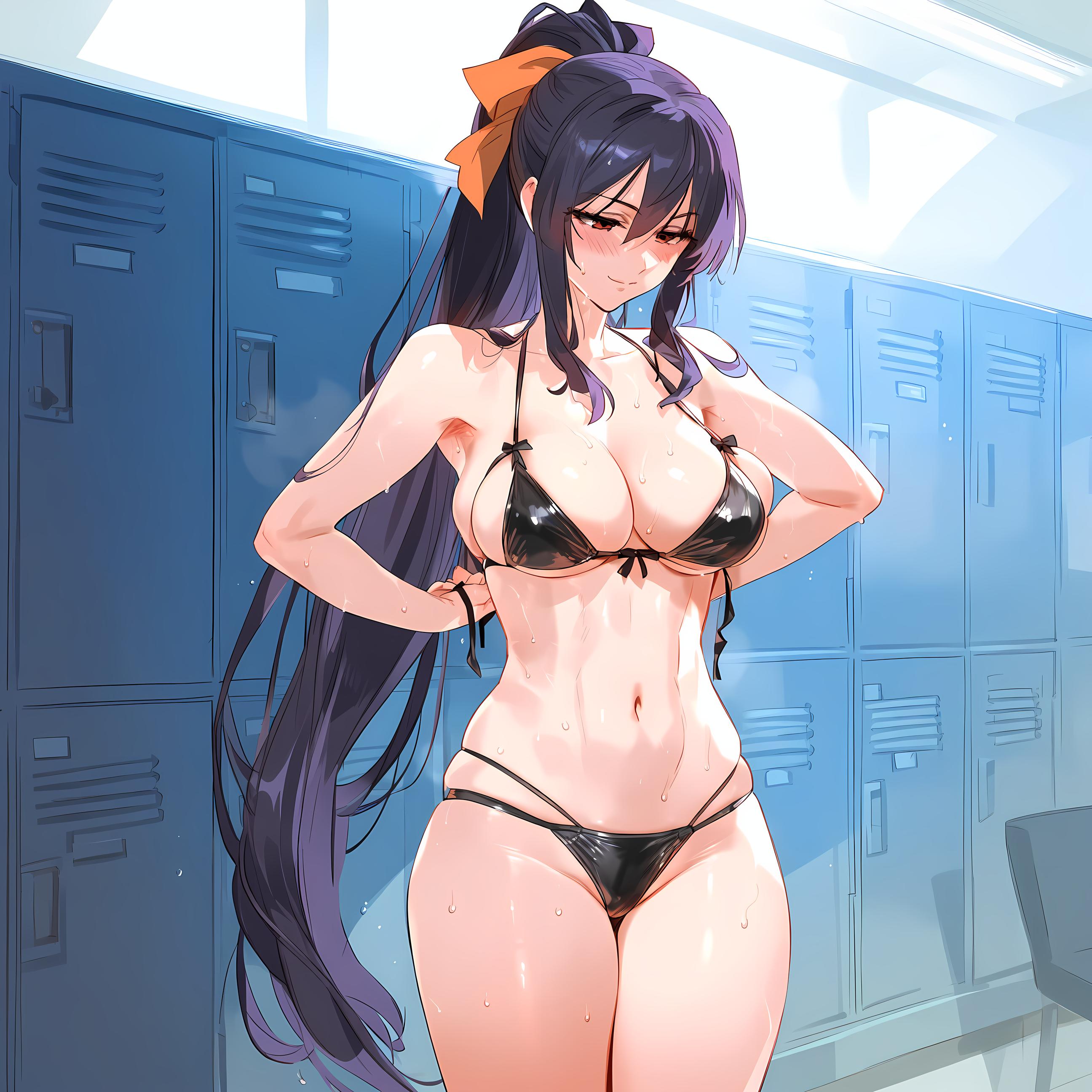莉亚丝·格雷莫里与姬岛朱乃X大黑屌海滩之旅 第97页