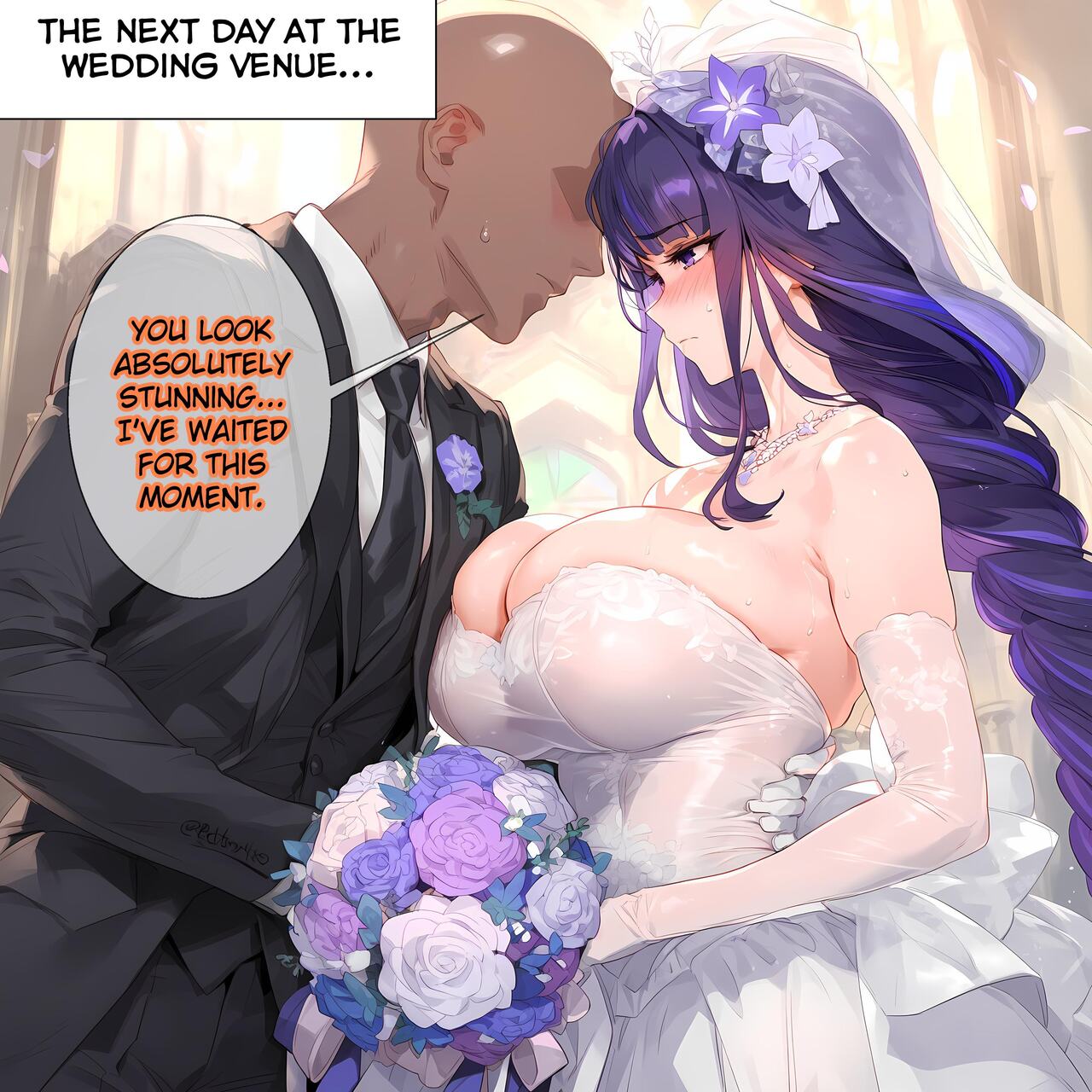 雷电将军 x 婚纱 第3页