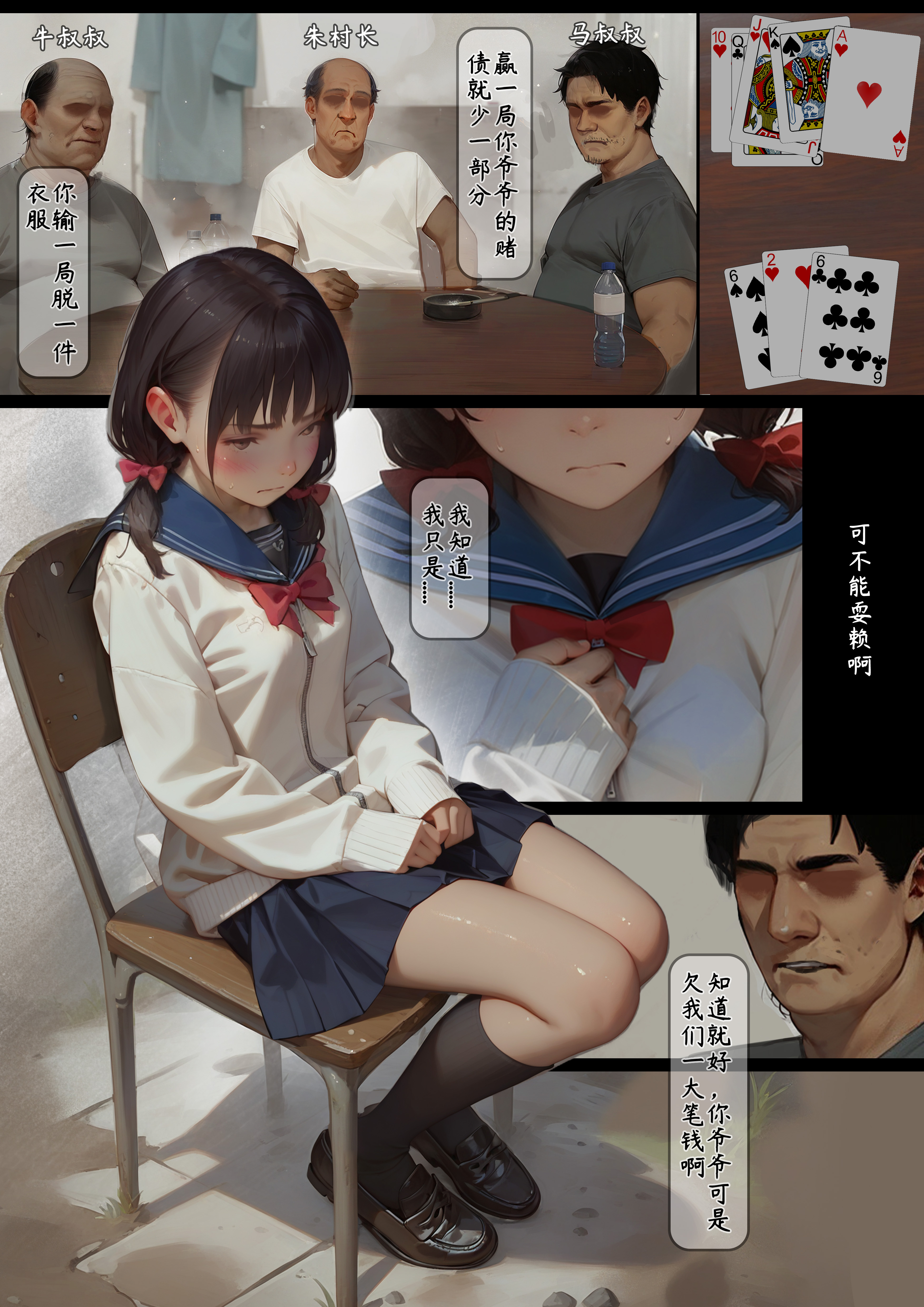 落难山村的少女4 第5页