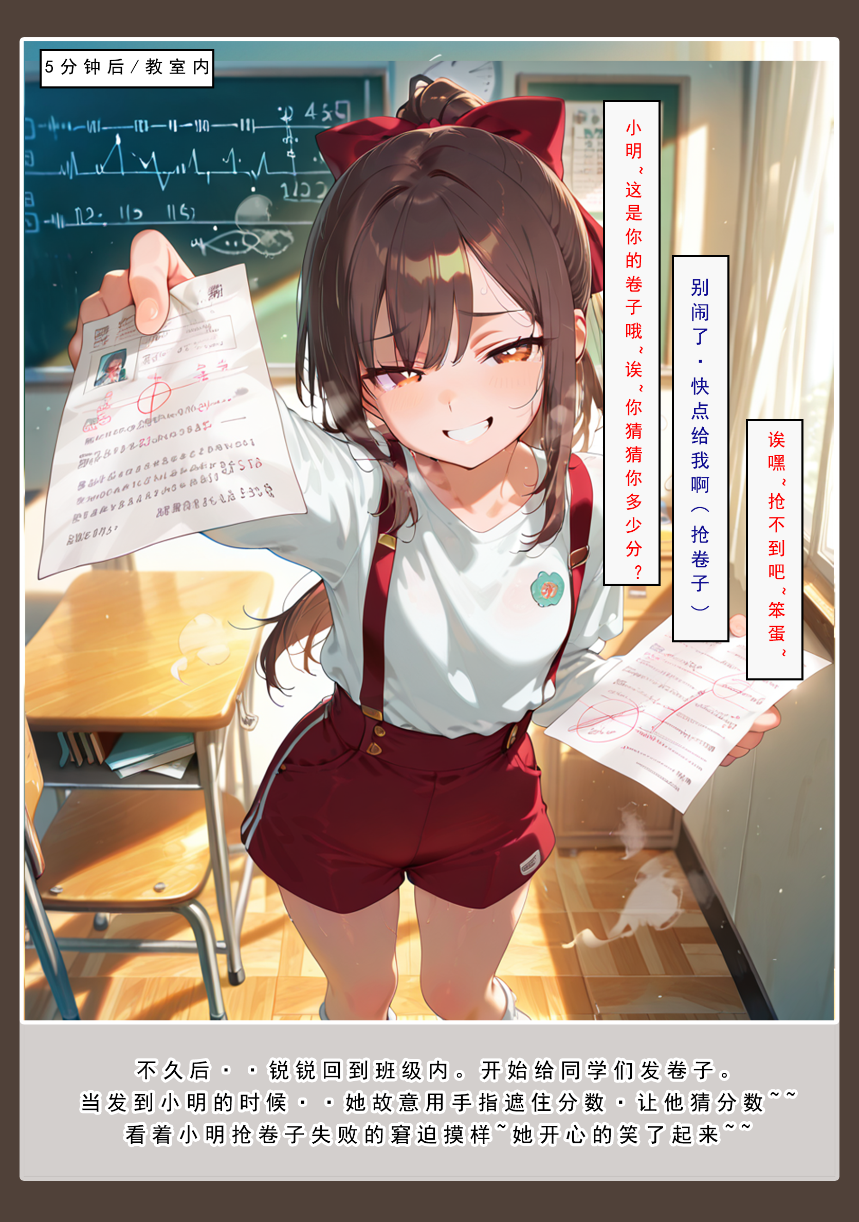 喜欢捉弄人的锐锐同学 第4页