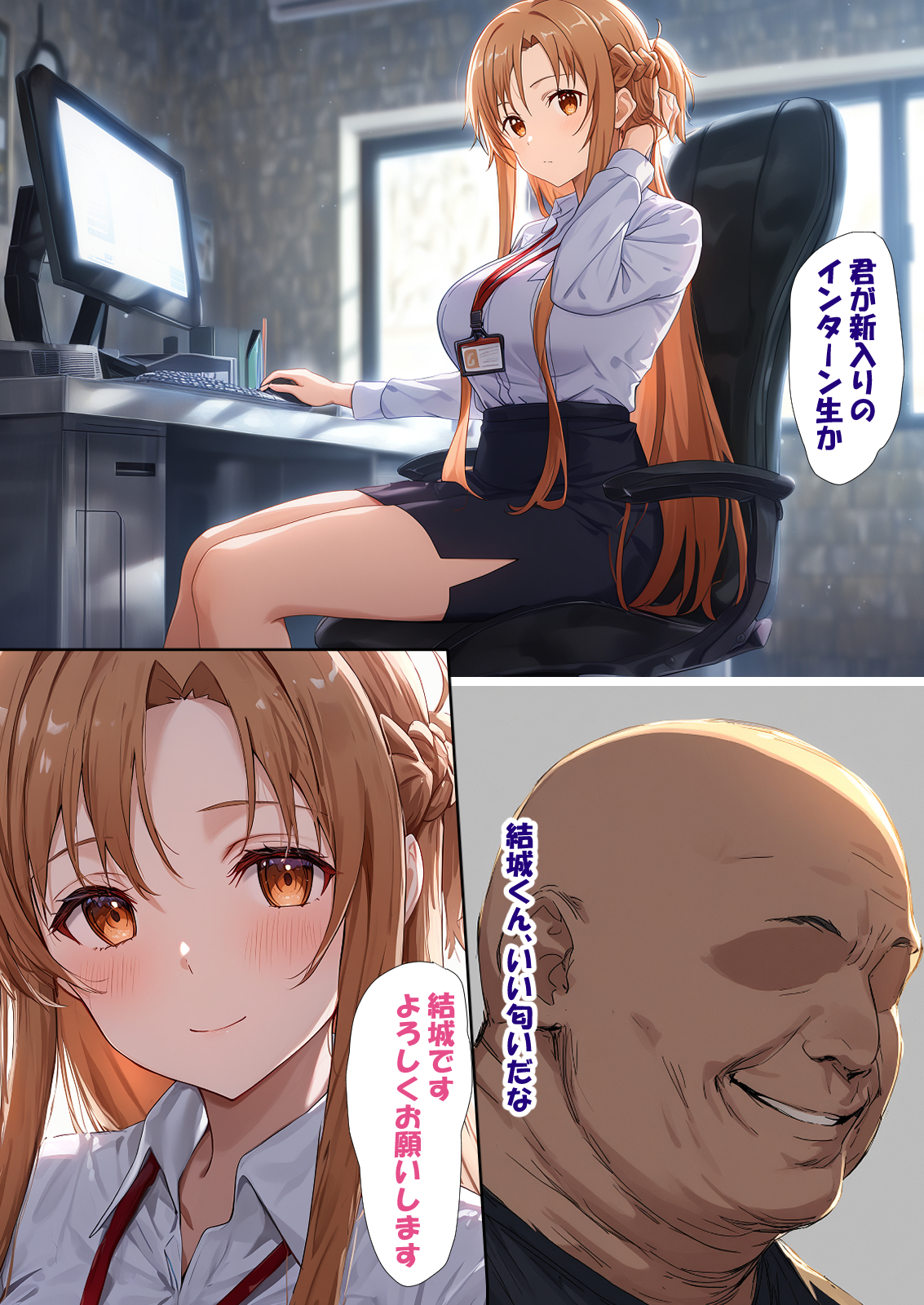 被寝取堕落的女主角 SAO 亚丝娜4 第7页