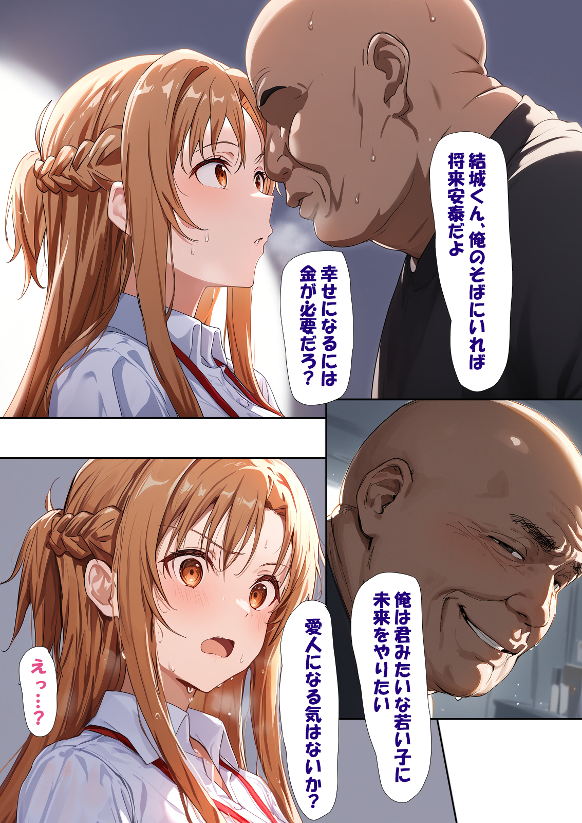 被寝取堕落的女主角 SAO 亚丝娜4 第9页