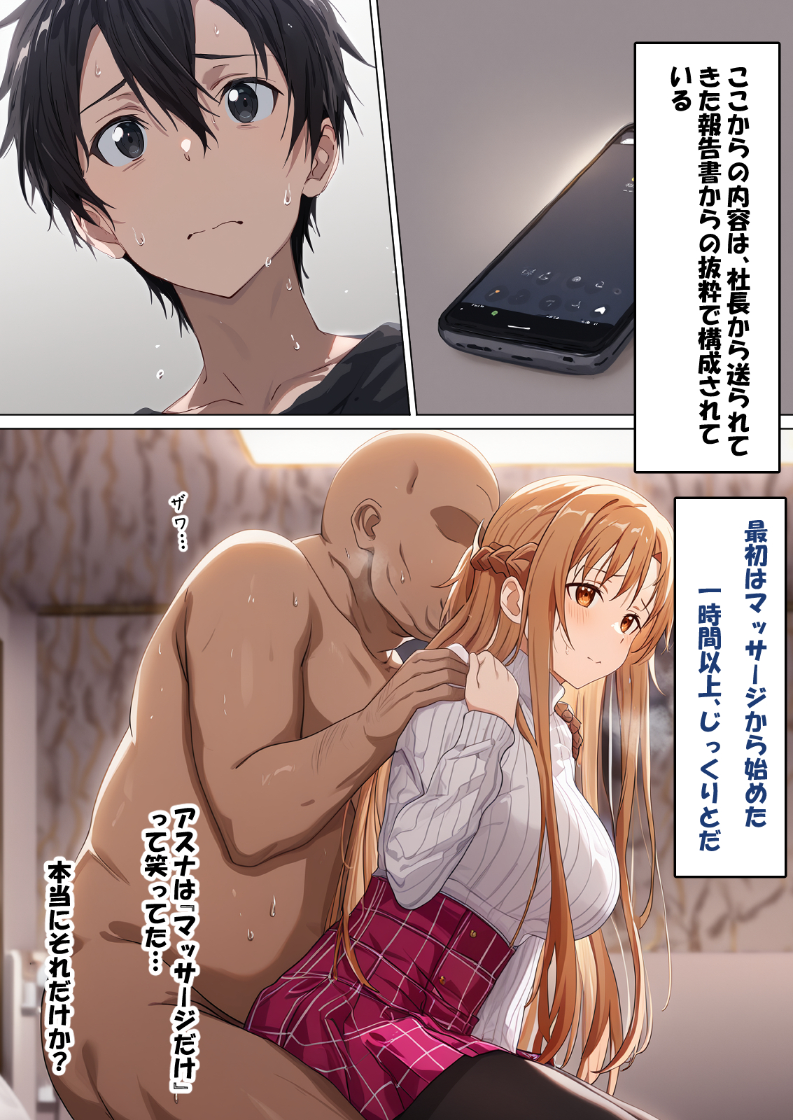 被寝取堕落的女主角 SAO 亚丝娜4 第39页