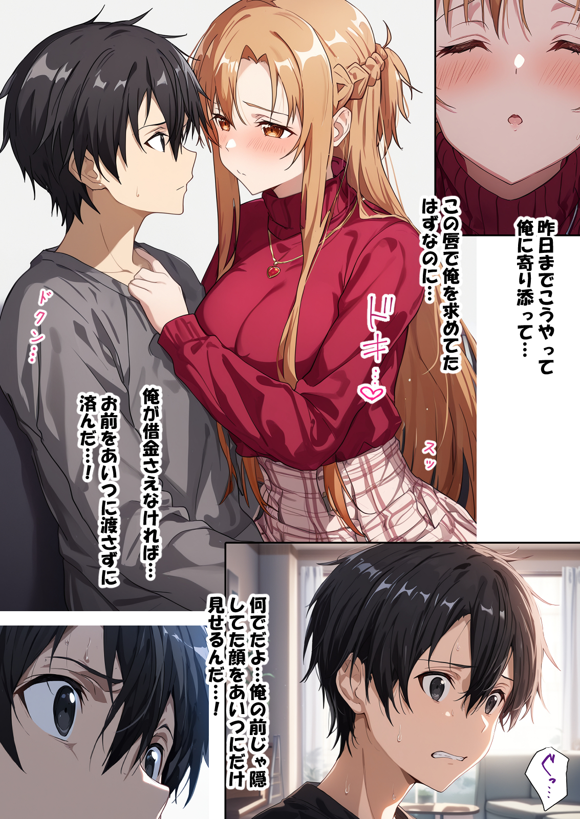 被寝取堕落的女主角 SAO 亚丝娜4 第55页