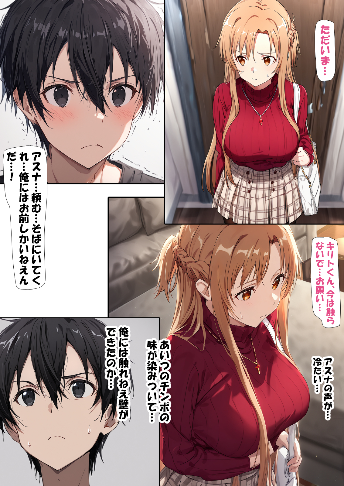 被寝取堕落的女主角 SAO 亚丝娜4 第147页