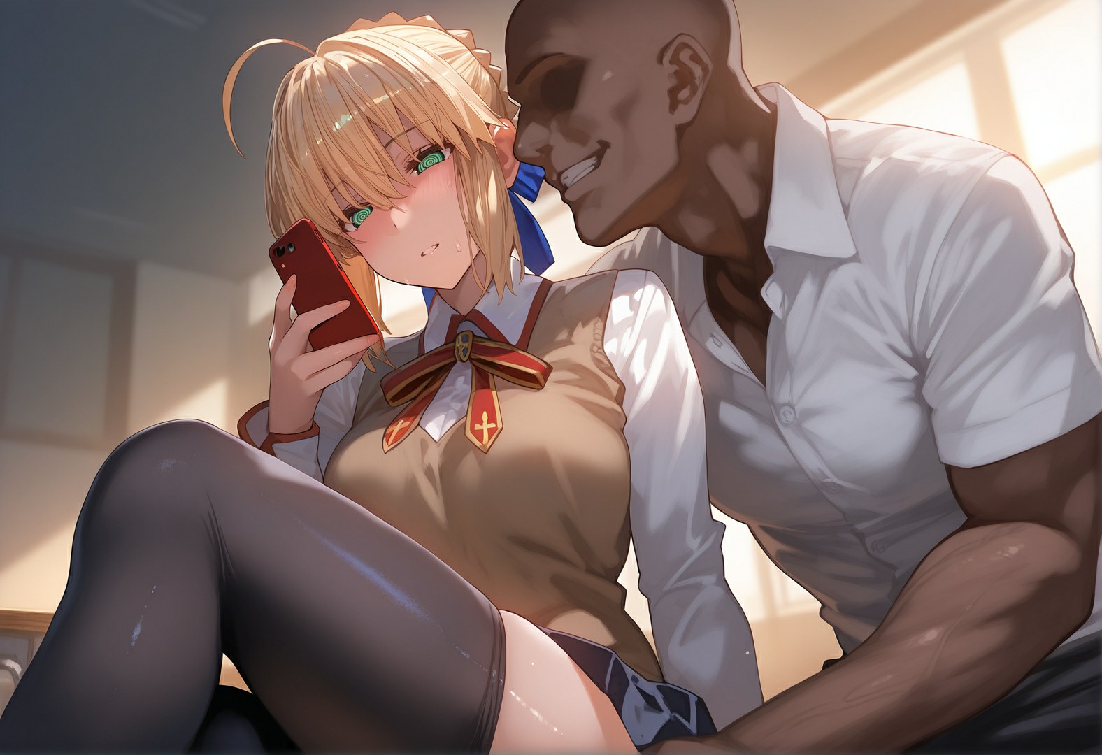 特异点学园的秘话 ～阿尔托利亚，堕入催眠调教的纯洁骑士～ 第60页