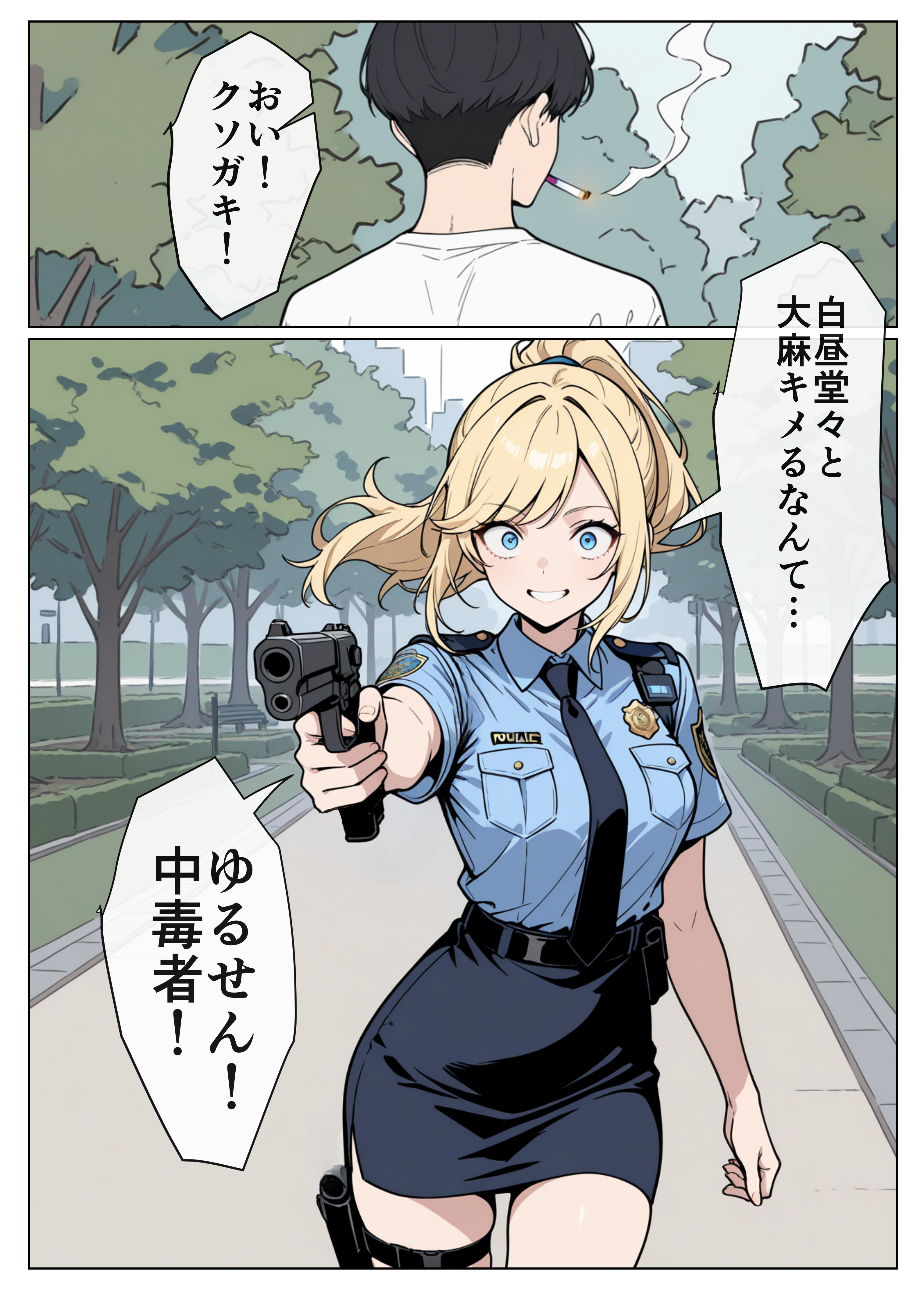 被轮奸的不良女警 第4页