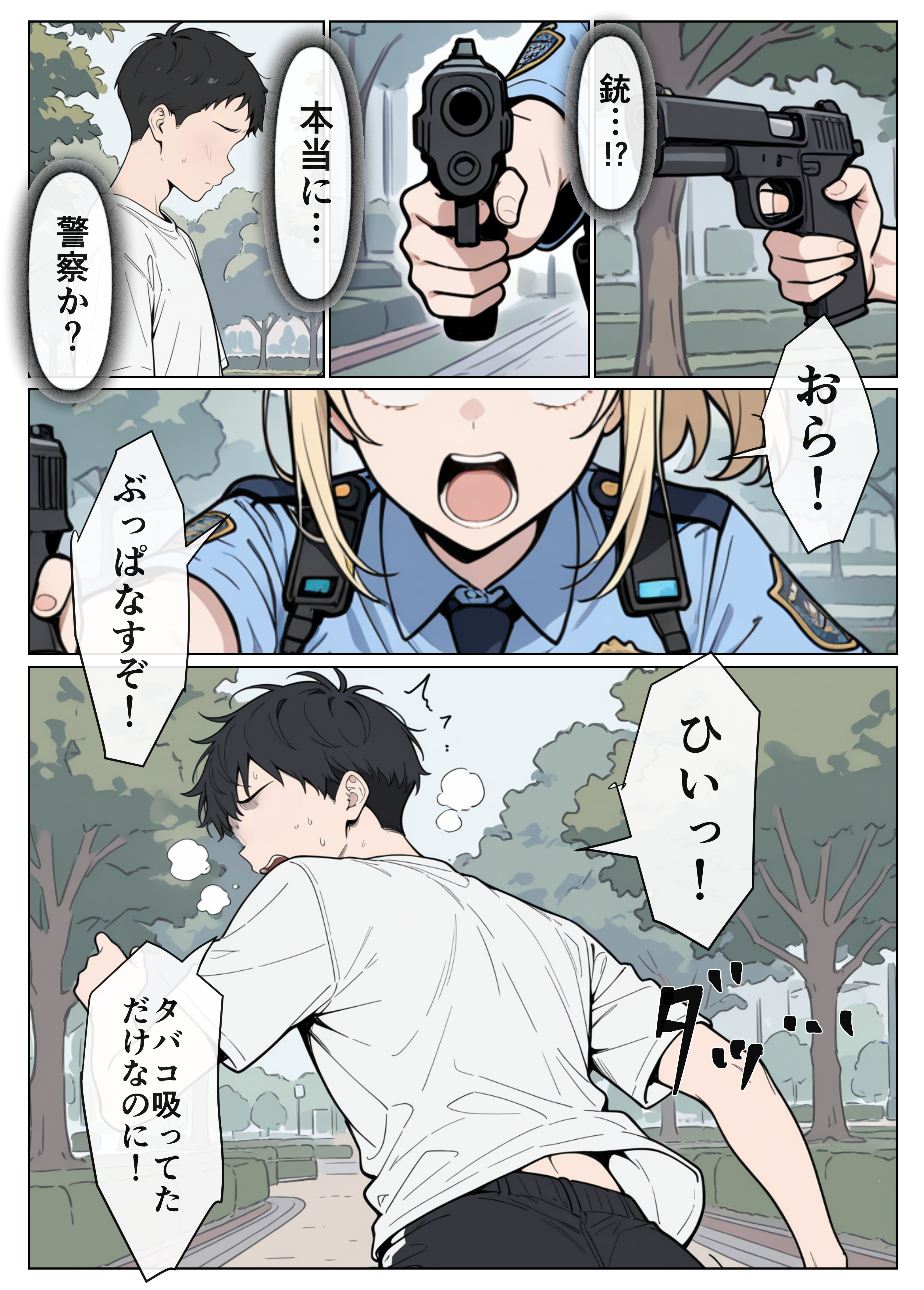 被轮奸的不良女警 第5页