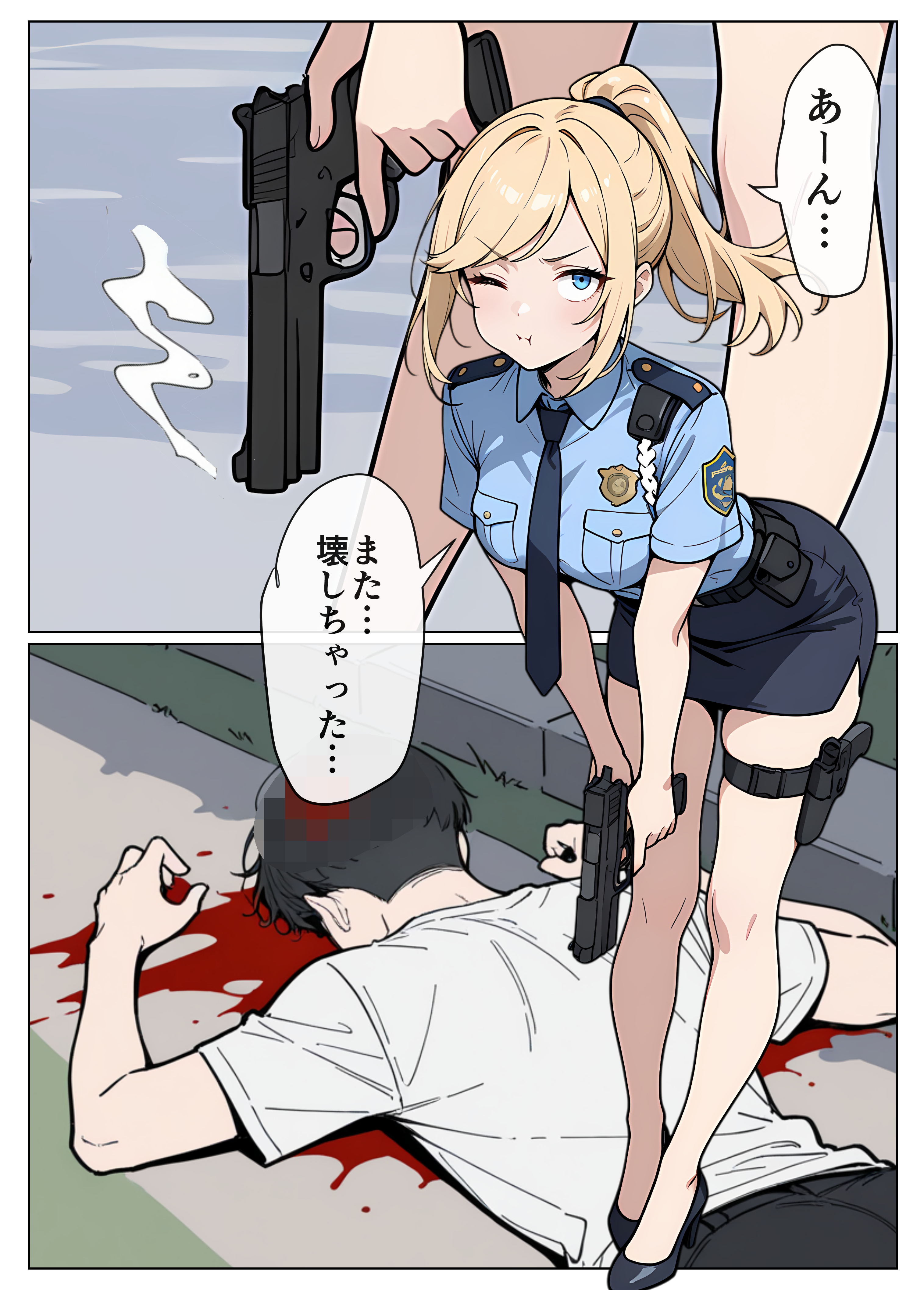 被轮奸的不良女警 第8页