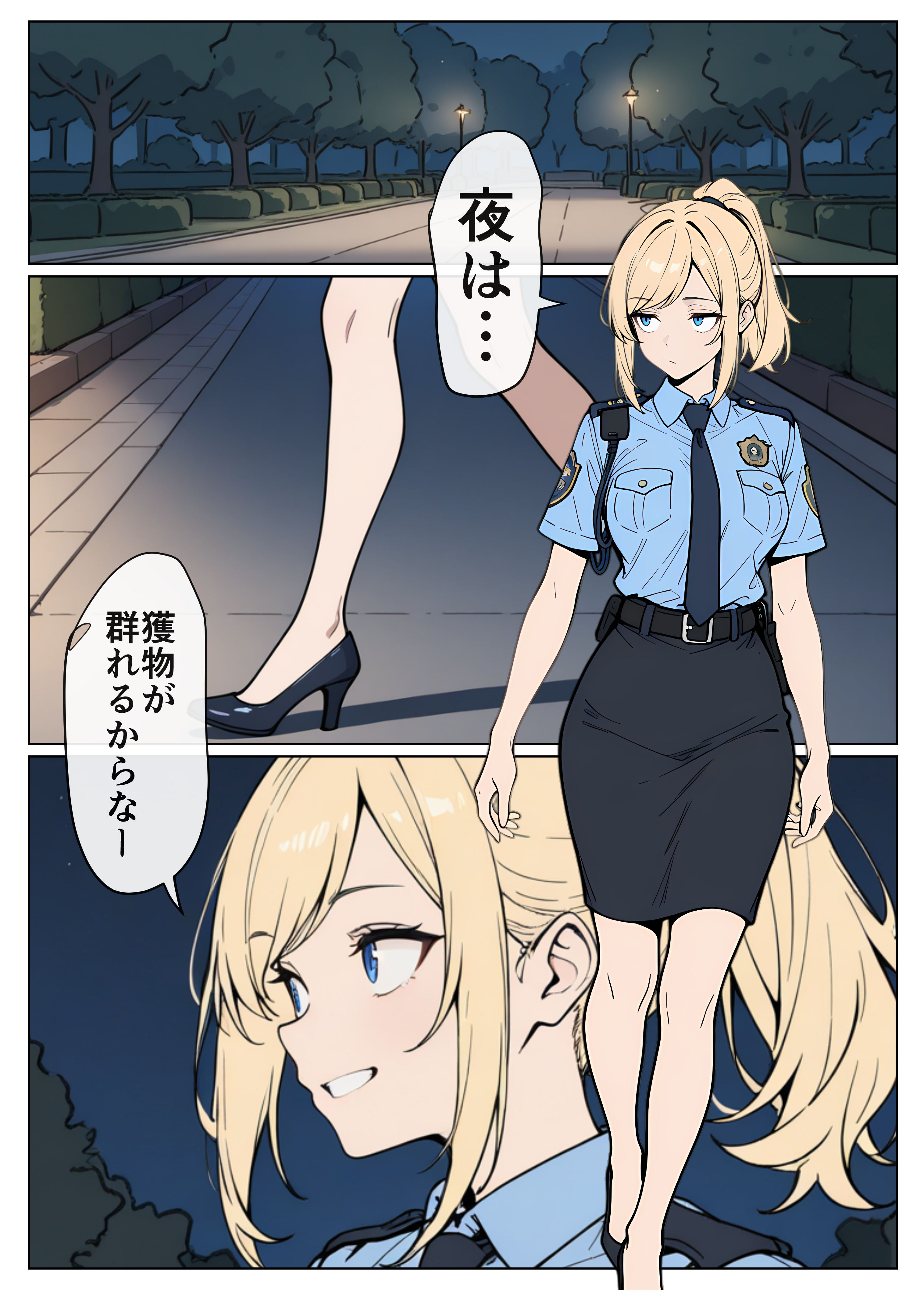 被轮奸的不良女警 第17页