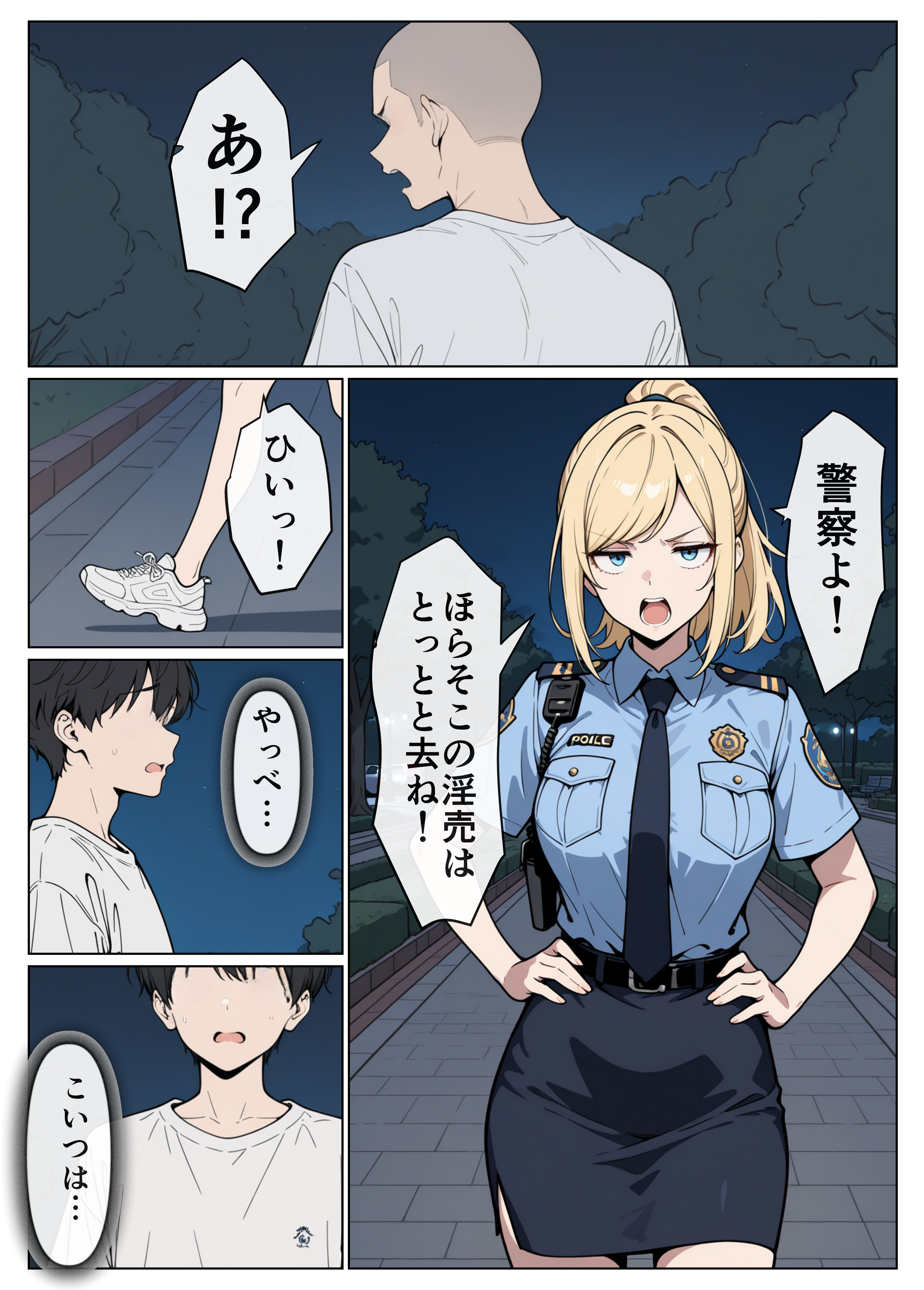 被轮奸的不良女警 第20页