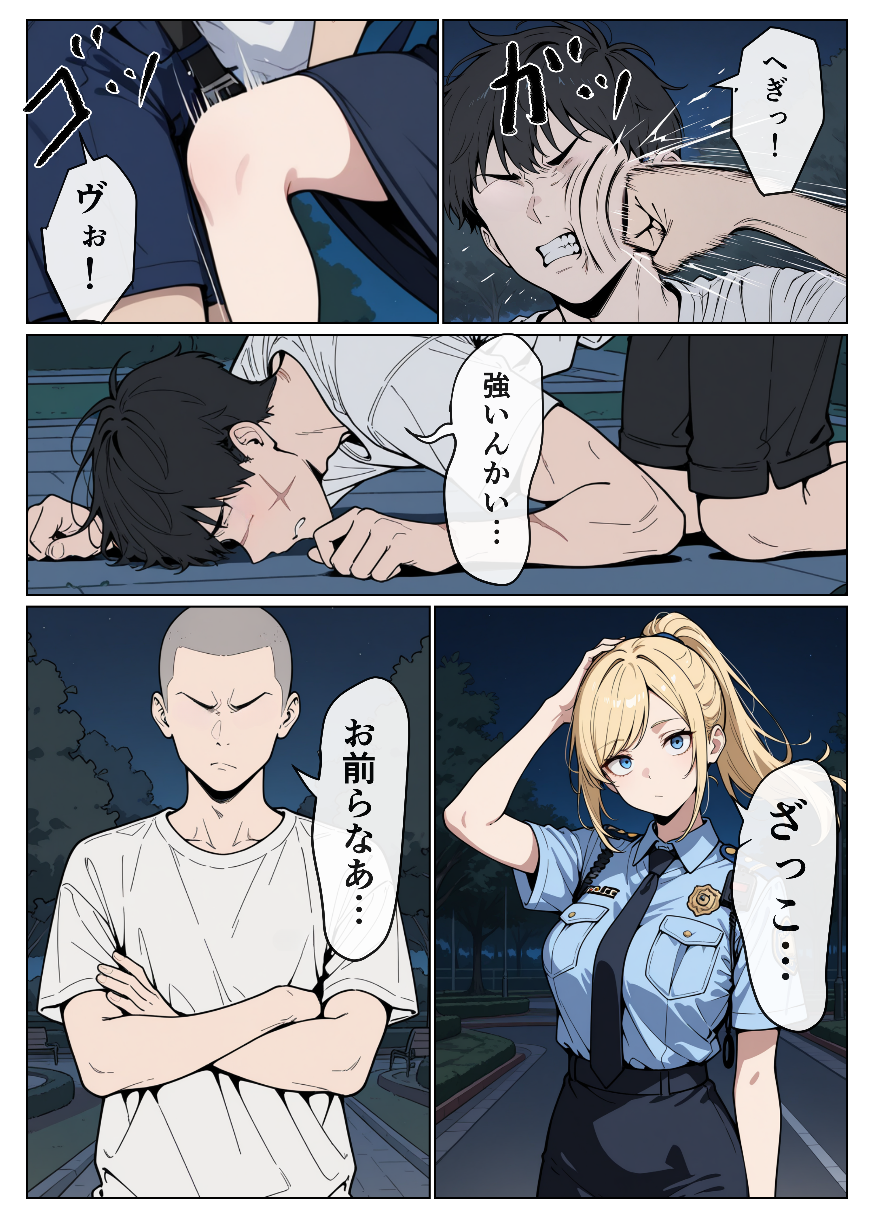 被轮奸的不良女警 第24页
