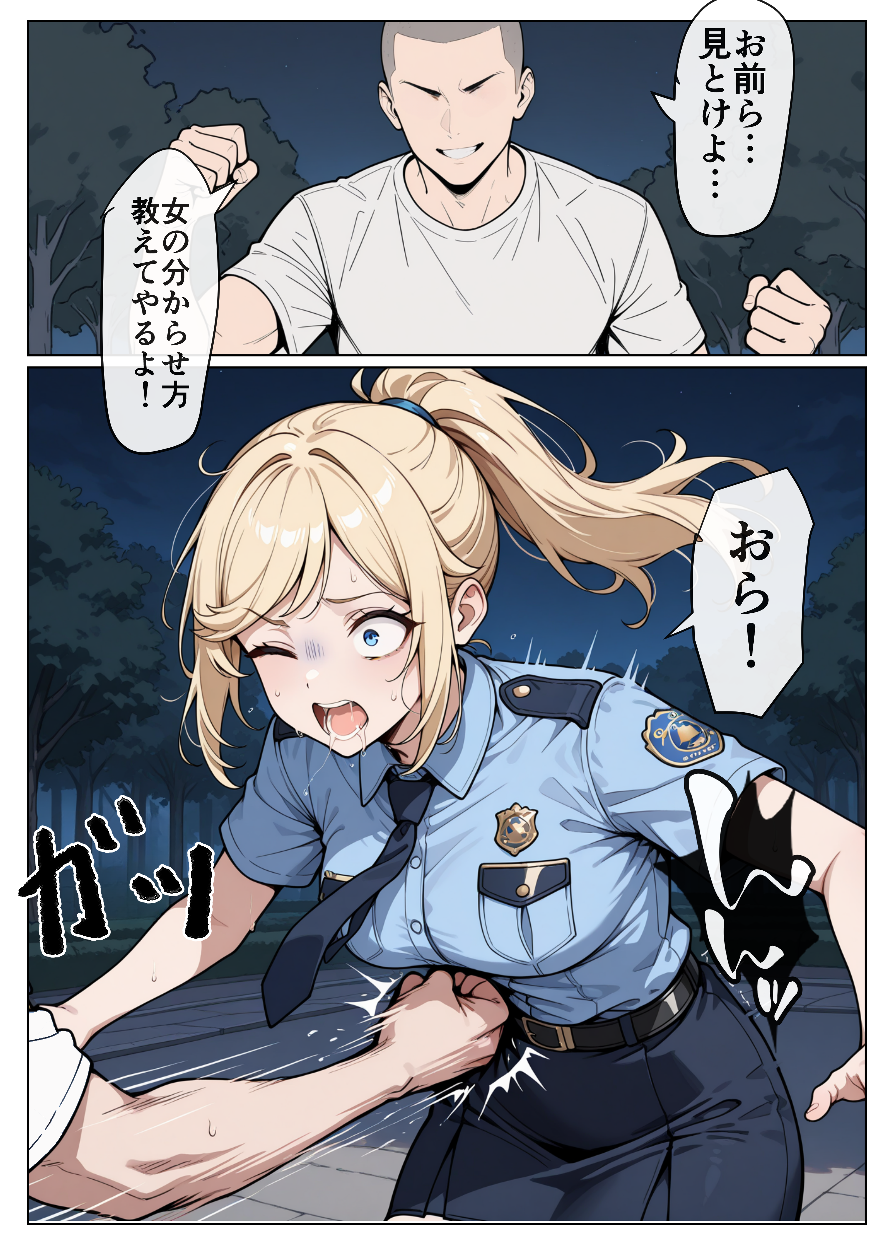 被轮奸的不良女警 第25页