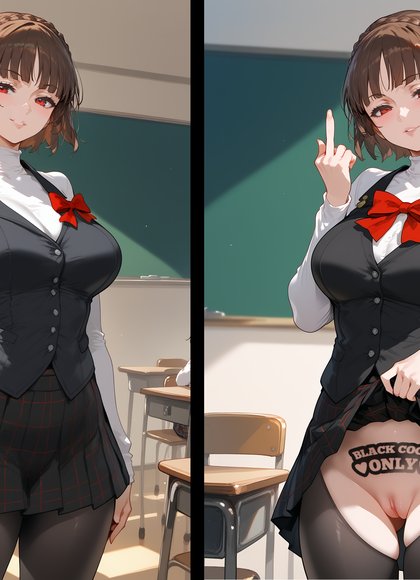 真琴全身BBC纹身