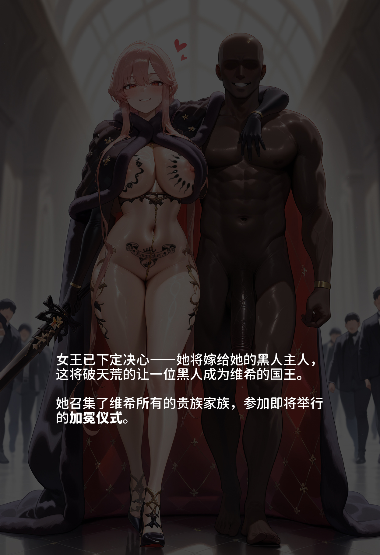 克莱蒙梭 媚黑女王加冕仪式 第47页