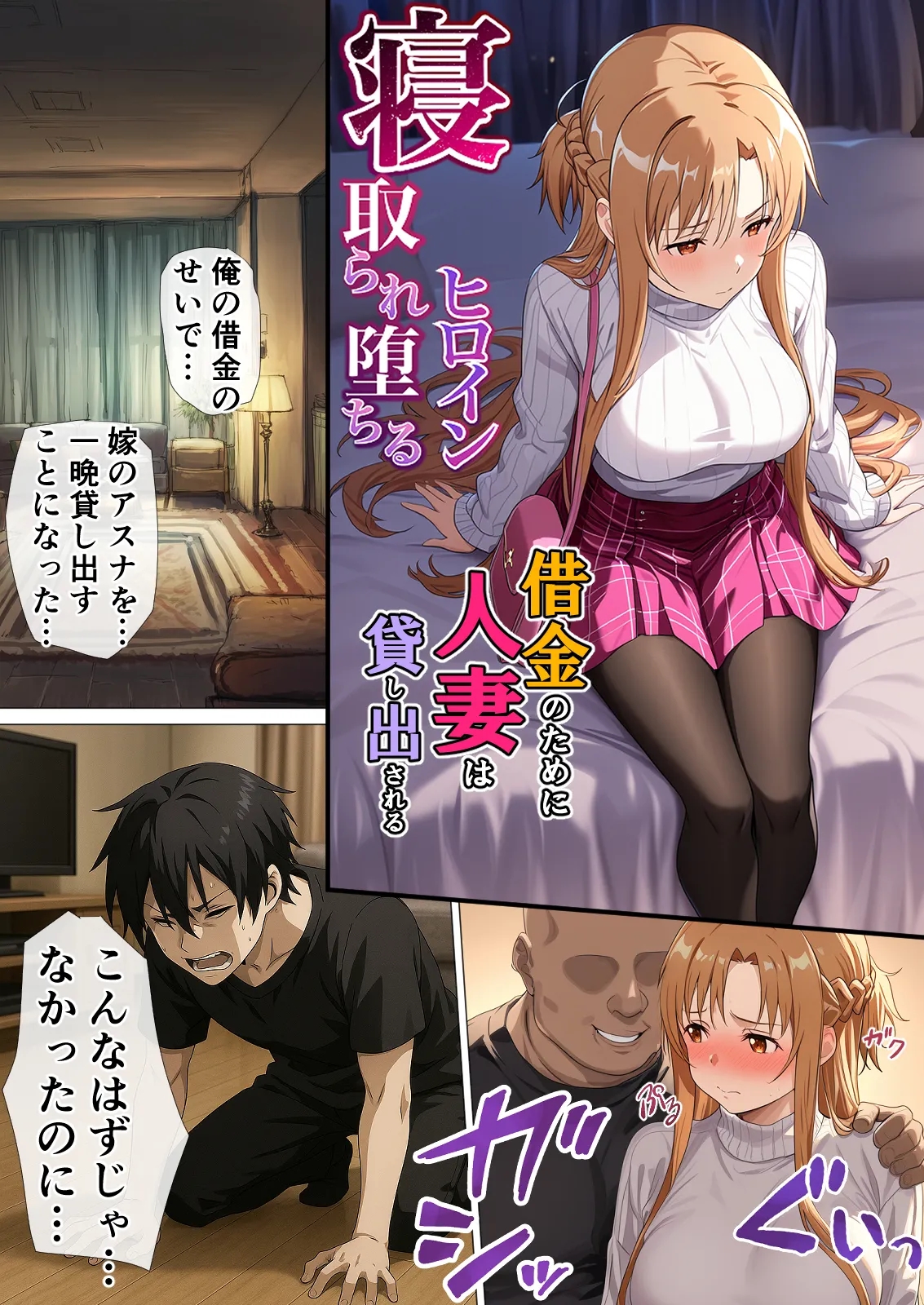被寝取堕落的英雄女 SAO 阿丝娜5 第5页