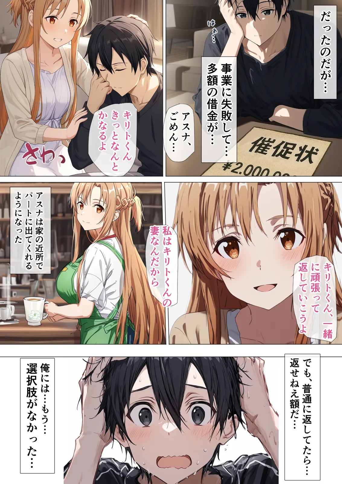 被寝取堕落的英雄女 SAO 阿丝娜5 第12页