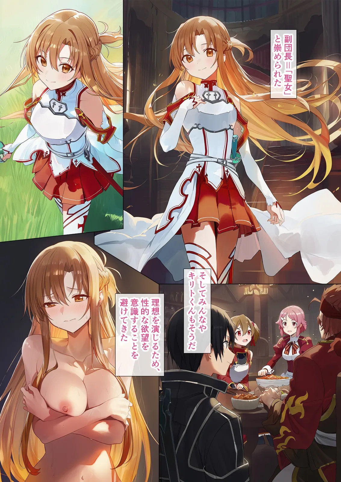 被寝取堕落的英雄女 SAO 阿丝娜5 第85页