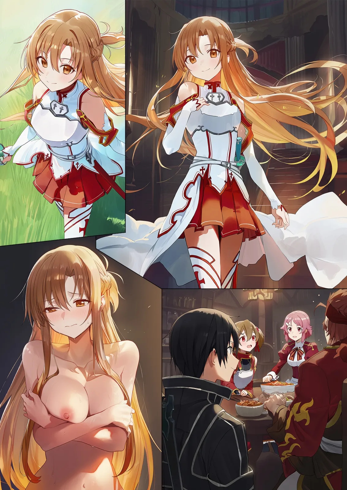 被寝取堕落的英雄女 SAO 阿丝娜5 第245页