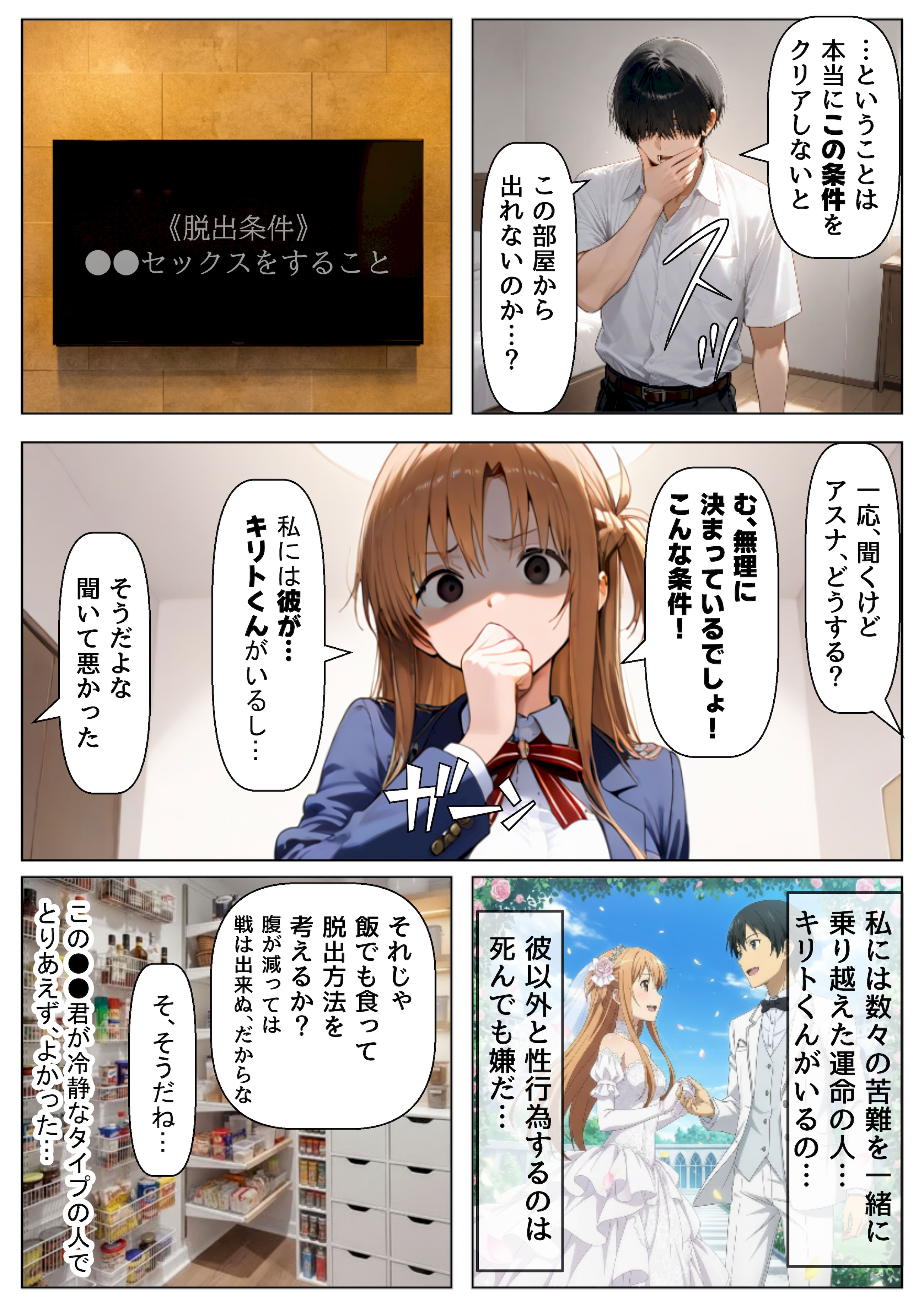 除非发生性行为，否则你不能离开的房间 第4页