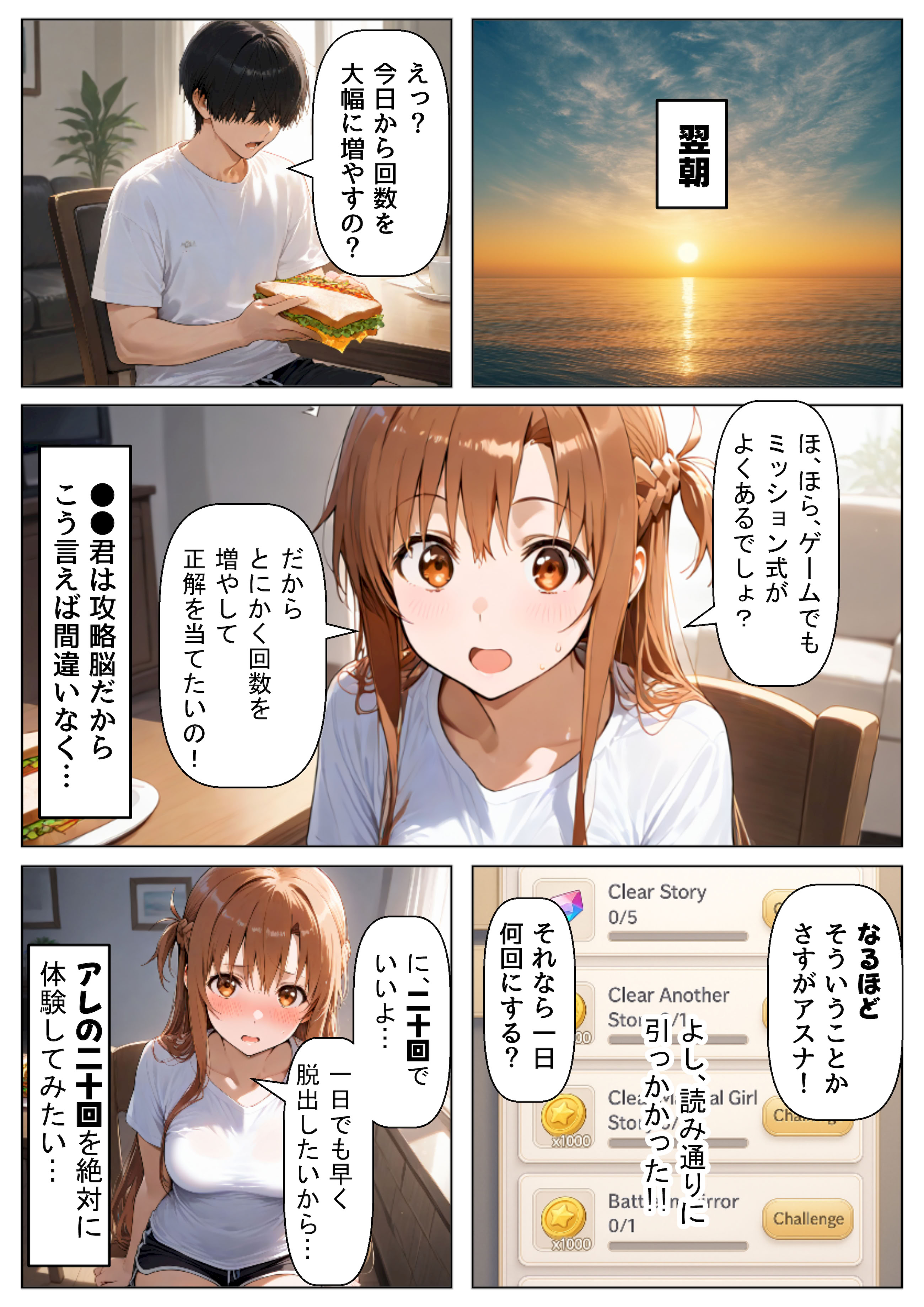 除非发生性行为，否则你不能离开的房间 第86页