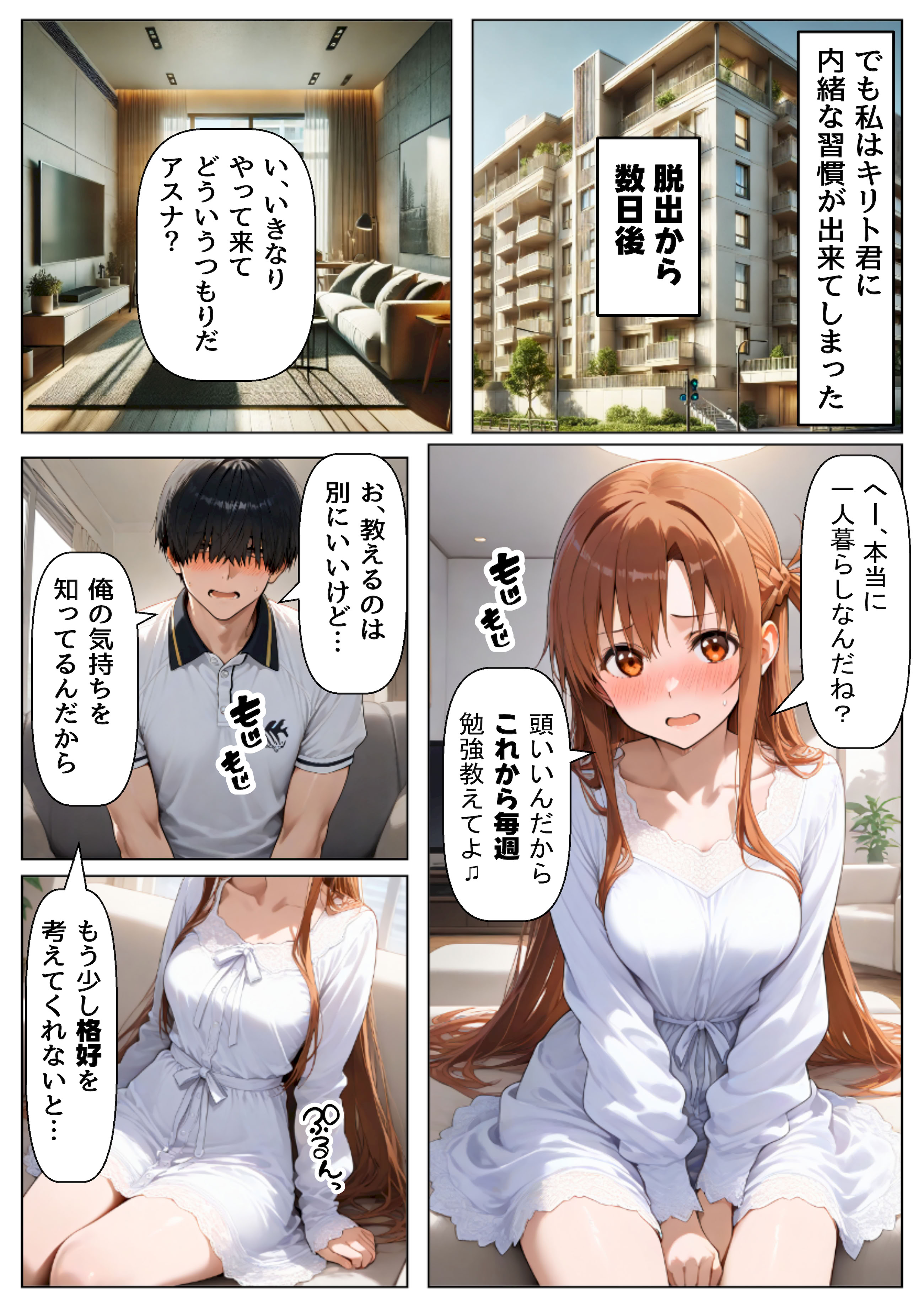 除非发生性行为，否则你不能离开的房间 第144页