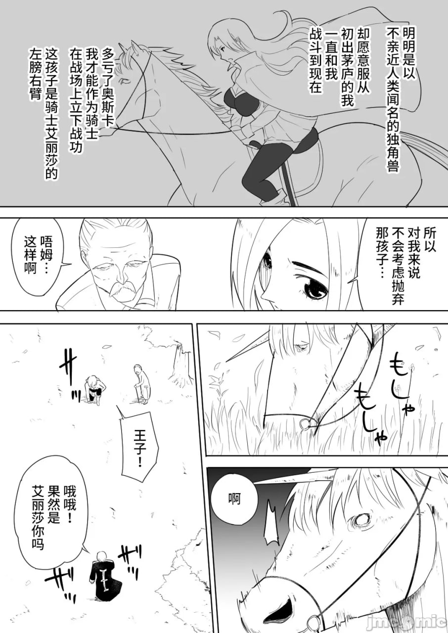 被爱马侵犯的女骑士 第8页