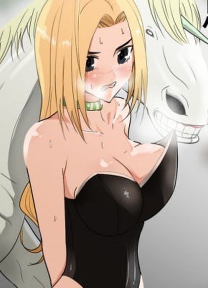 被爱马侵犯的女骑士