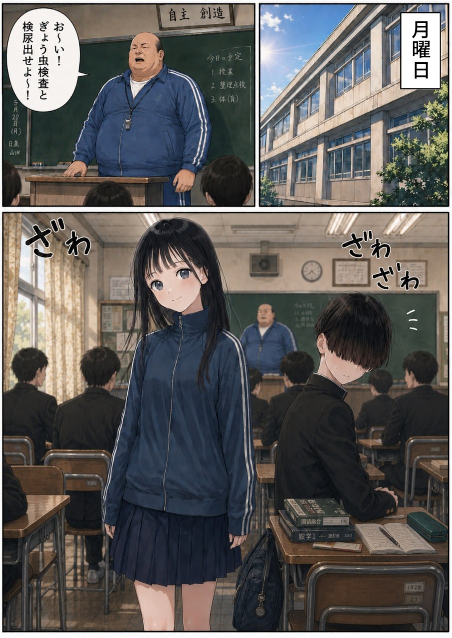她喜欢同学还是中年教师？ 第165页