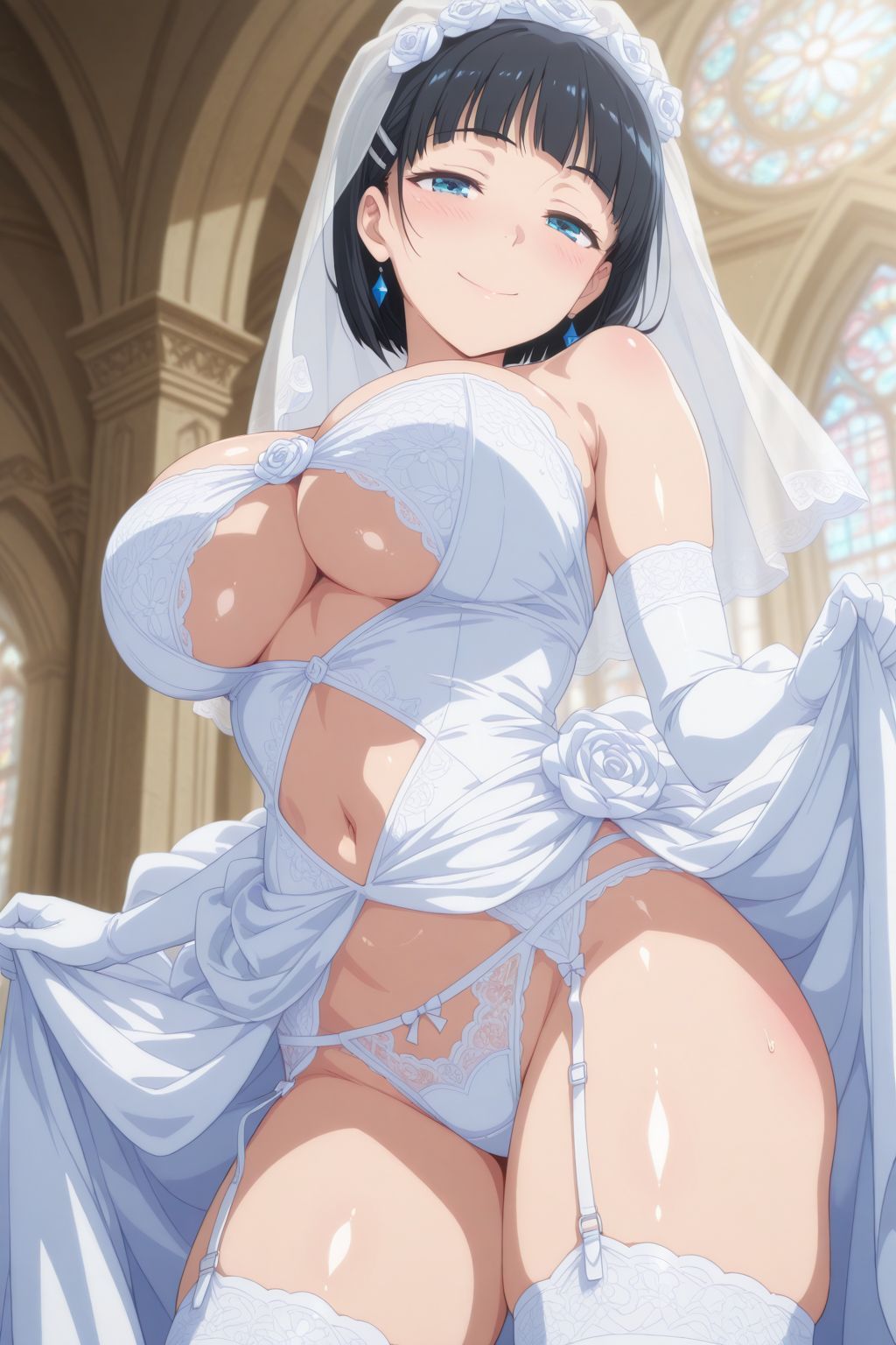 桐谷直叶婚纱 第3页