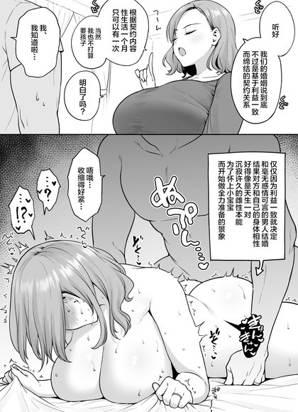 契约结婚夫妻的初夜