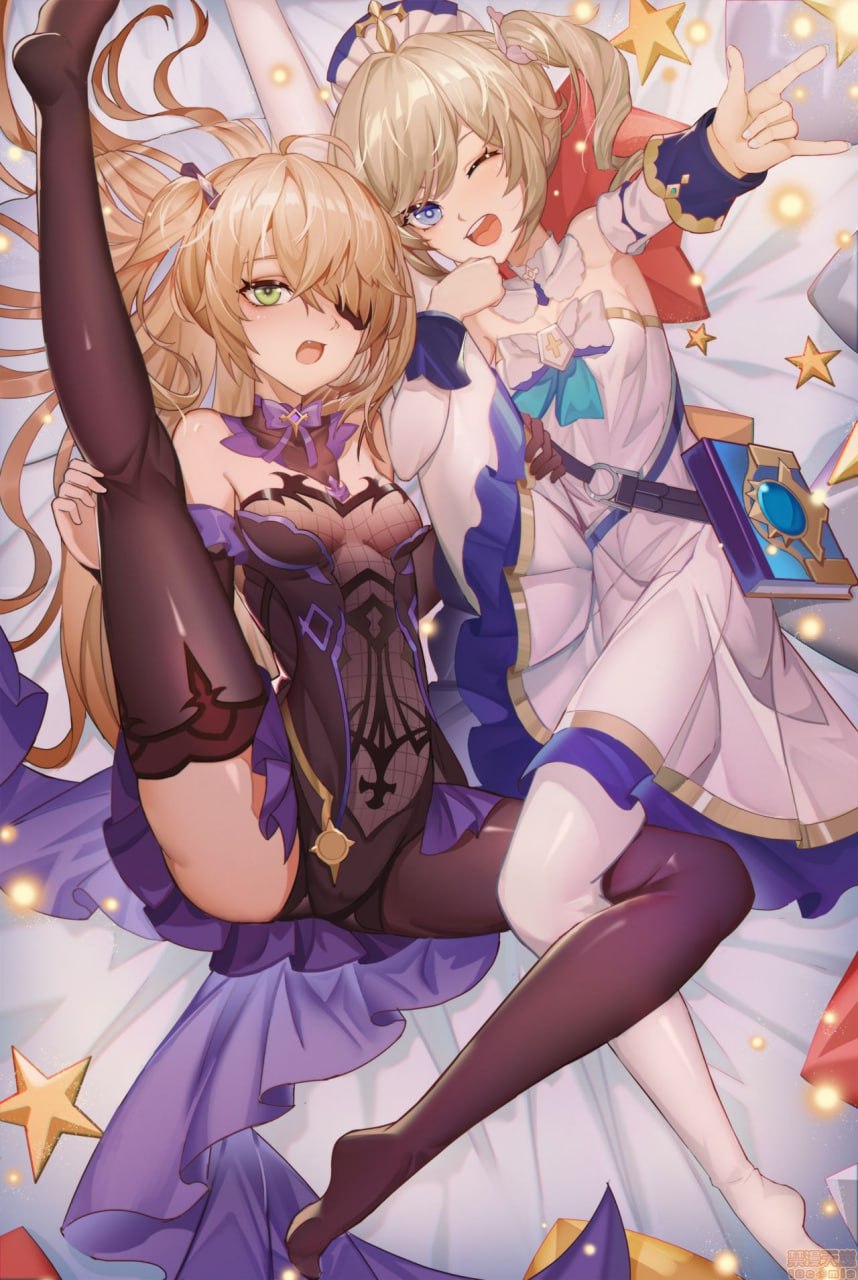 芭芭拉，菲谢尔，半抬腿应该也算一字马吧 第4页