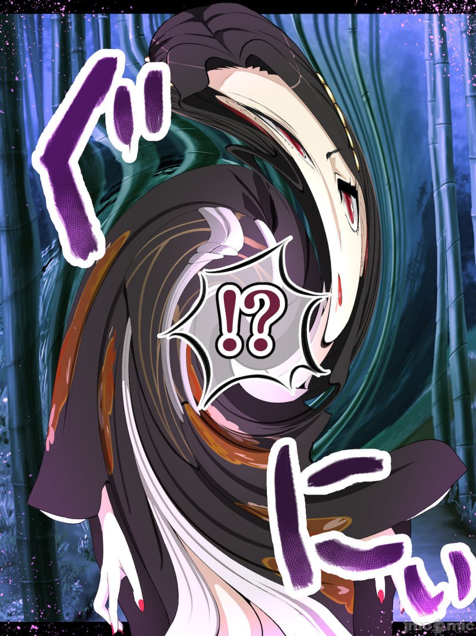 鬼舞辻无惨 爆乳萝莉雌性人偶化生产CG集 第6页