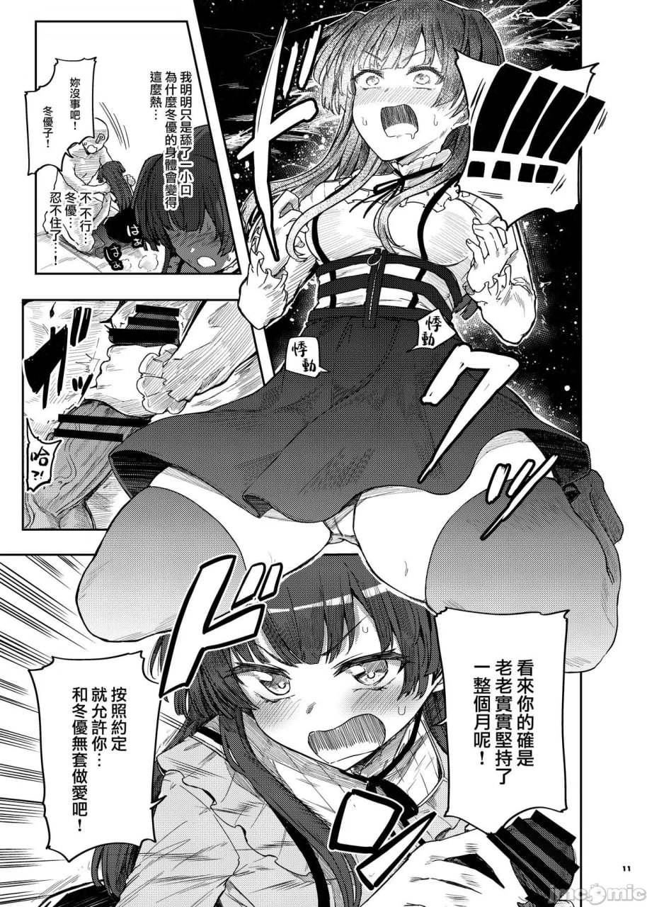 你就在这里和冬一起高潮哦 第12页