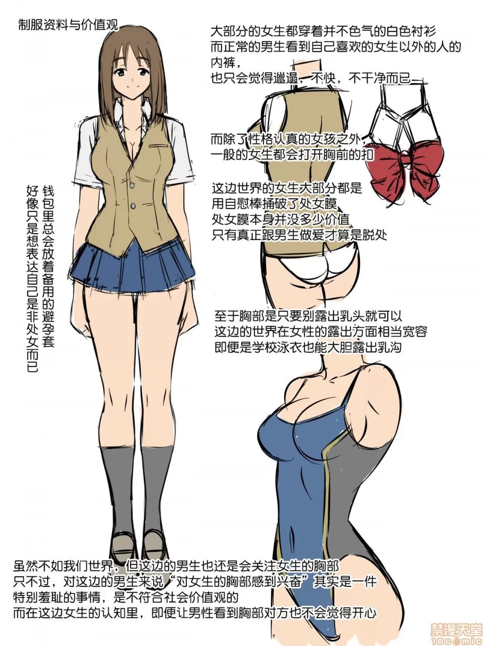 女孩子们拼命想要脱处的世界 第181页