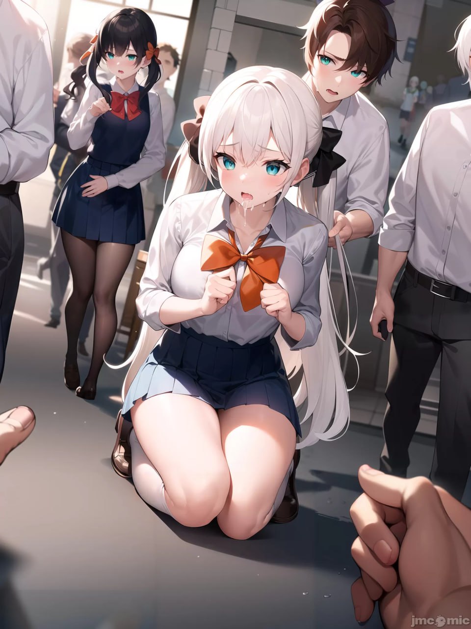 禁漫娘被轮奸一周，被催眠术师们监禁了 第38页