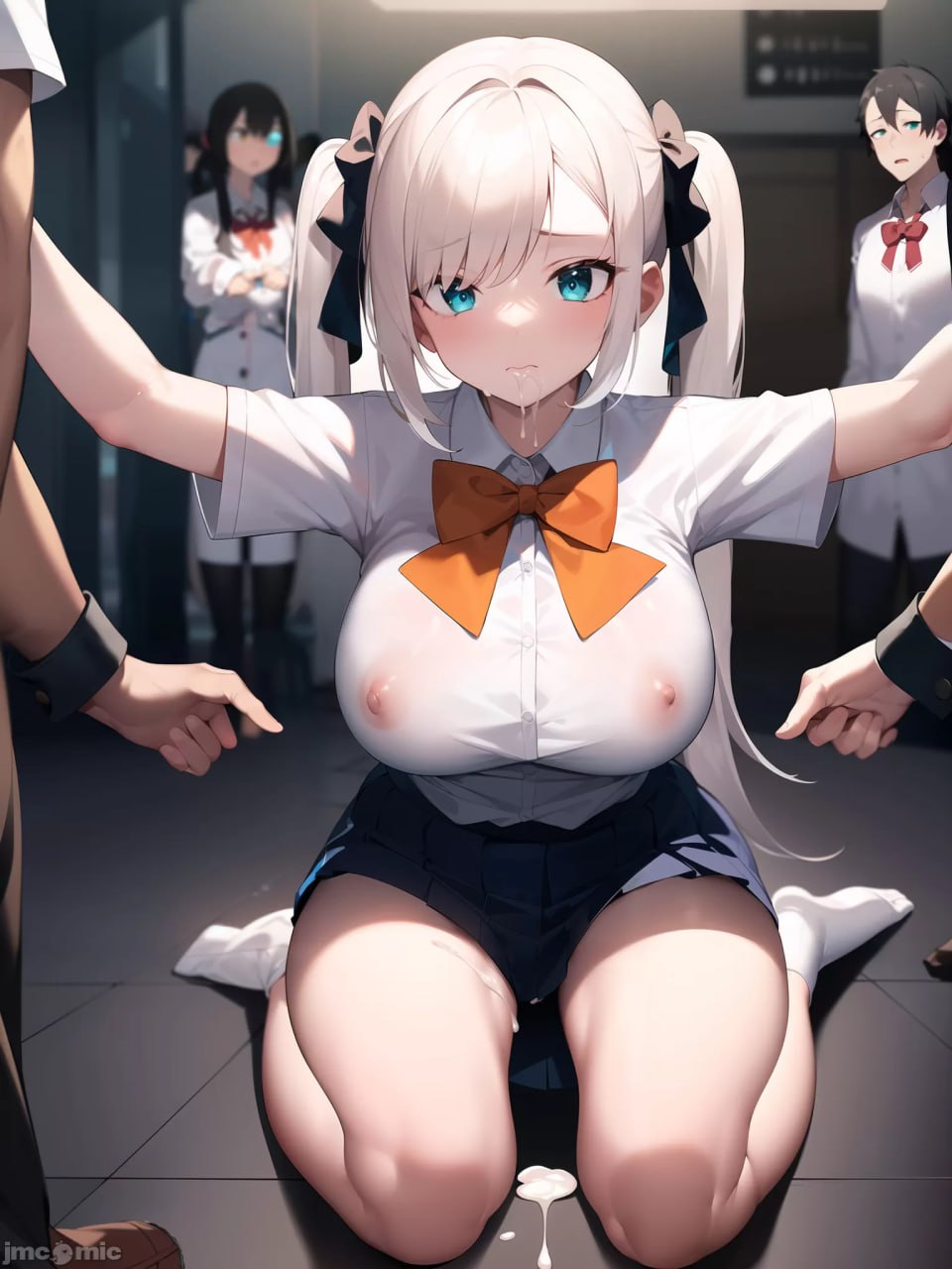 禁漫娘被轮奸一周，被催眠术师们监禁了 第43页