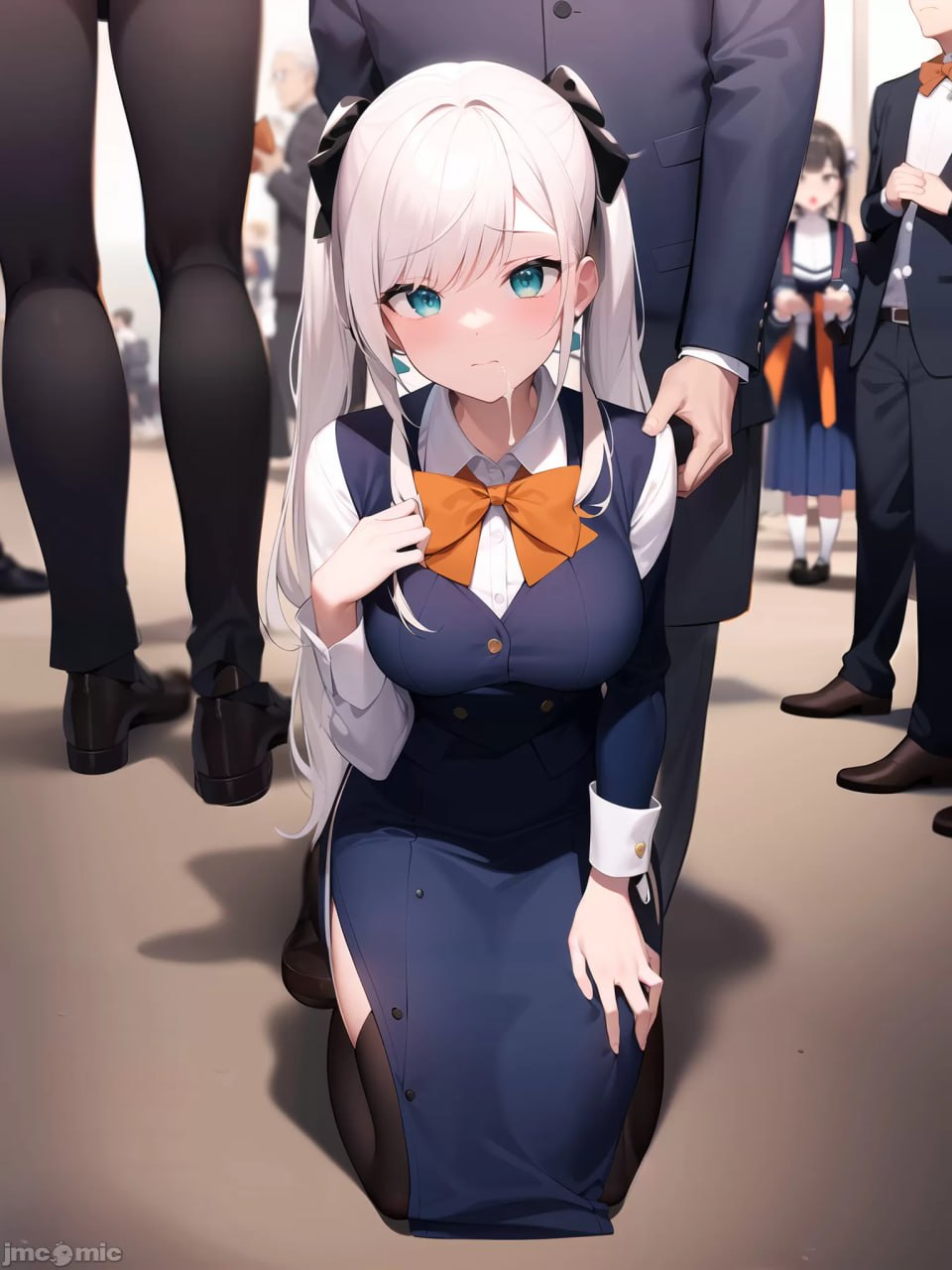 禁漫娘被轮奸一周，被催眠术师们监禁了 第54页