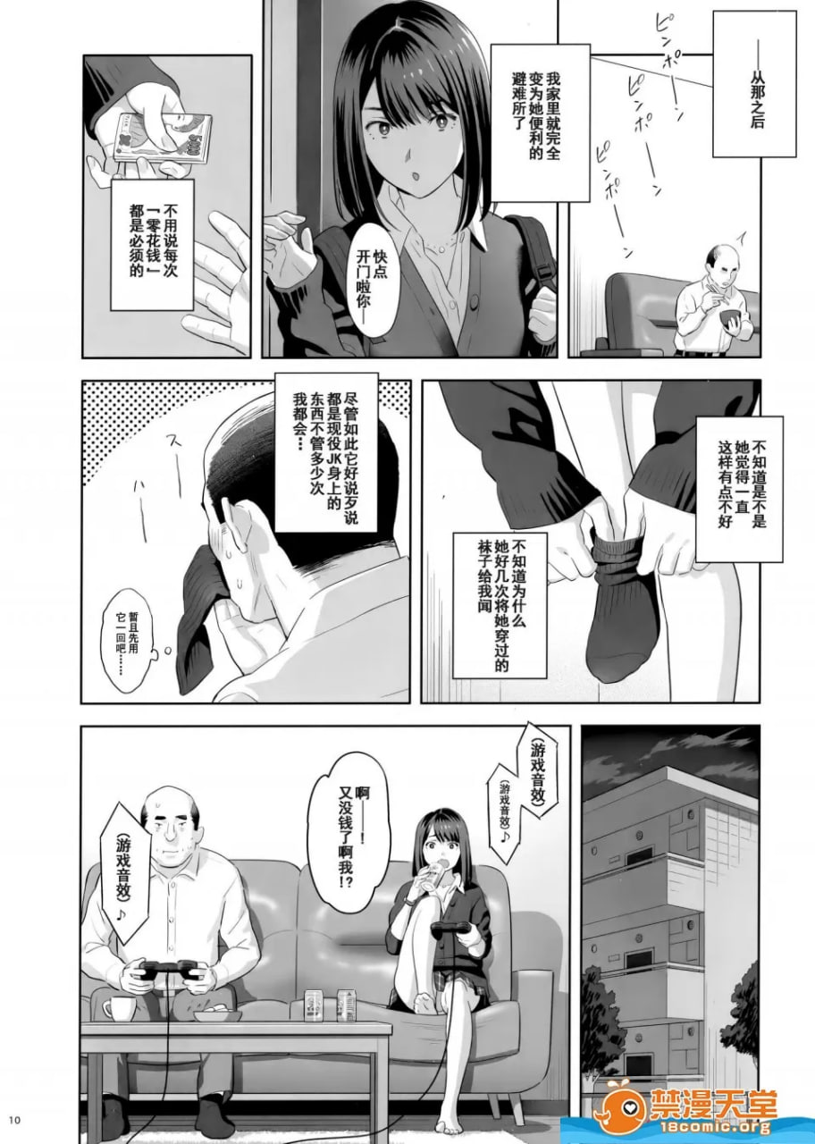 被邻居女高中生威胁而被她赖着不走（哭） 第10页