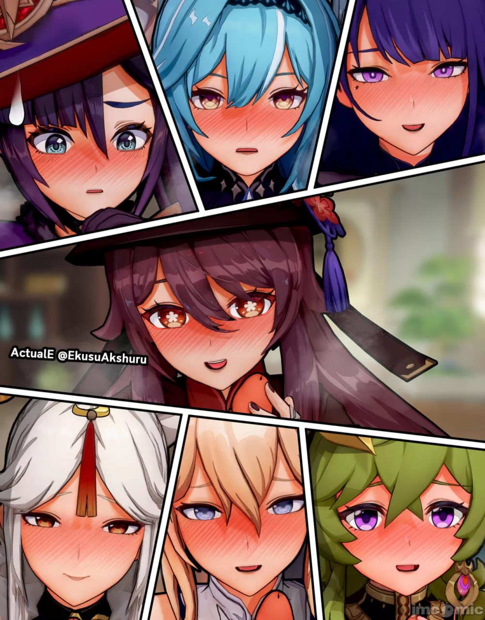 提瓦特女孩们的手交 第38页