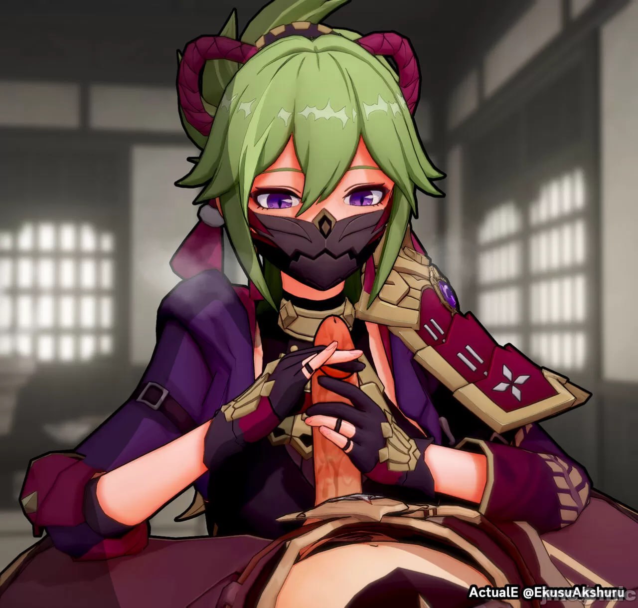 提瓦特女孩们的手交 第68页